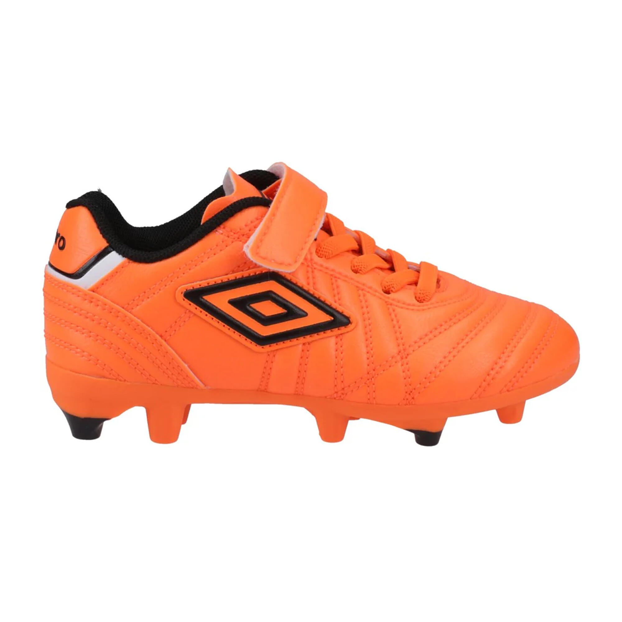 Childrens/Kids Speciali Liga Firm Football Boots (Orange) 3/4