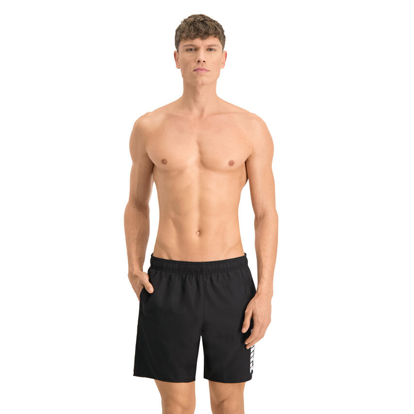 PUMA Herren Badehose SWIM MEN MID Shorts Badeshorts Swim Shorts 3/5