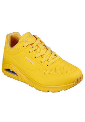 Skecher Street Uno -STAND ON AIR Damen Sneaker 73690 YELLOW