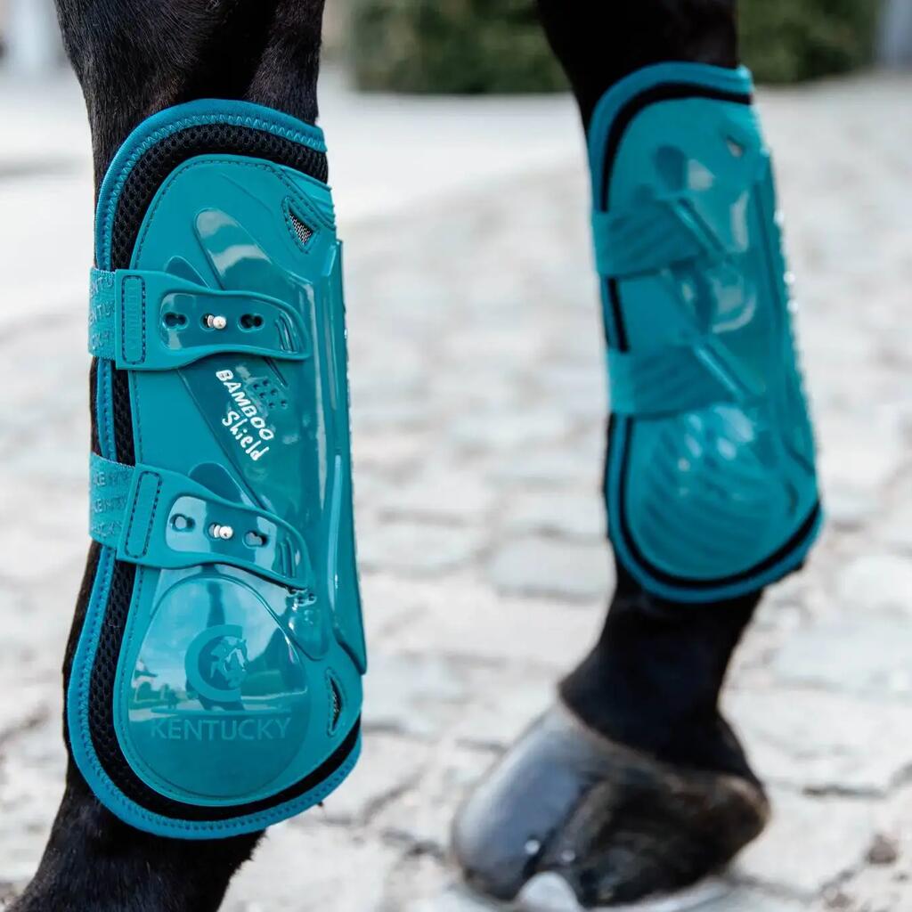 Front gaiters for open horses Kentucky Bamboo Elastic