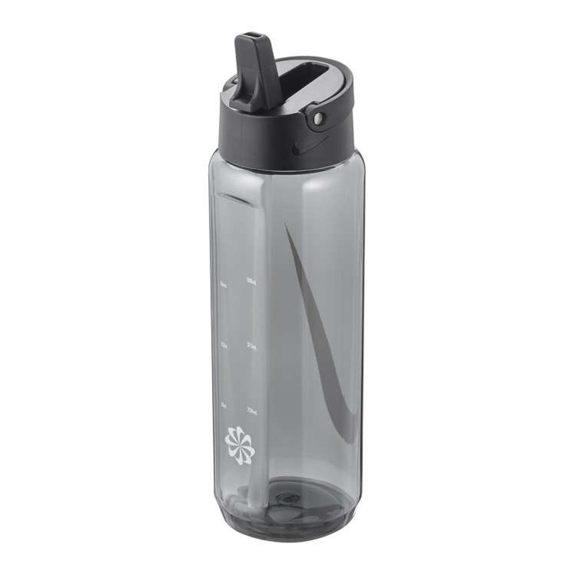 Wasserflasche "Renew Recharge", Tritan Damen und Herren Anthrazit 3/3