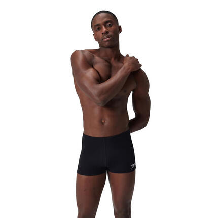Short De Bain Uni Homme (Noir)