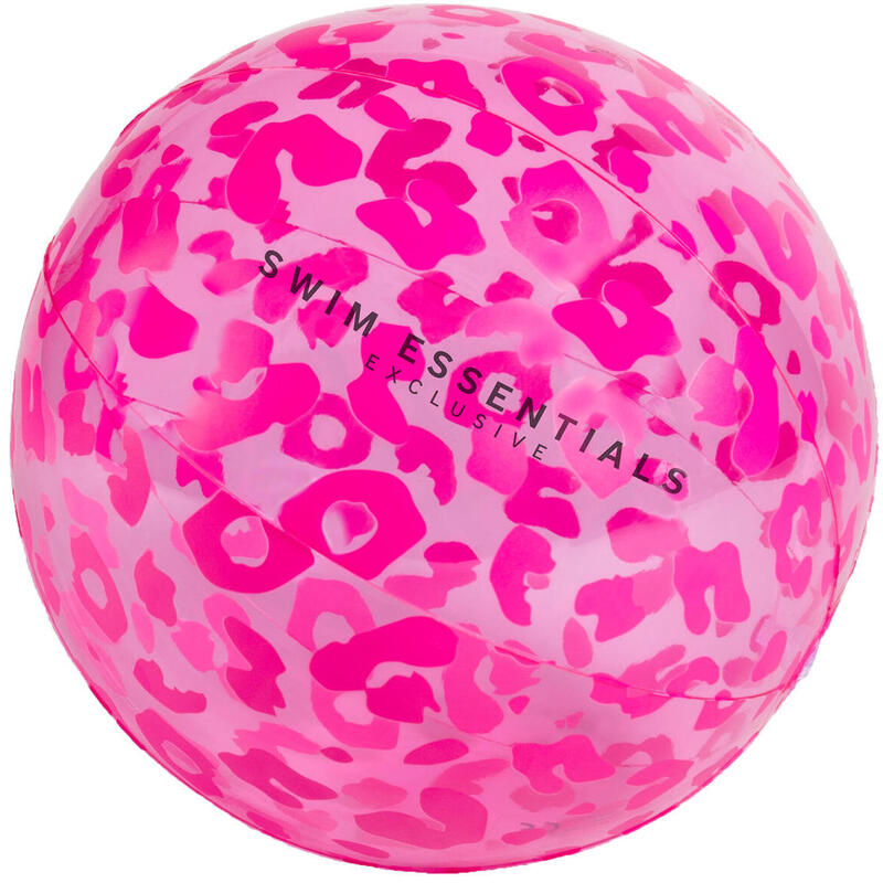 Schwimmen  Wasserball 51cm  Neon Leopard