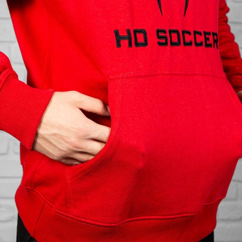 Hoodie Ho Soccer Vermelho 4/4