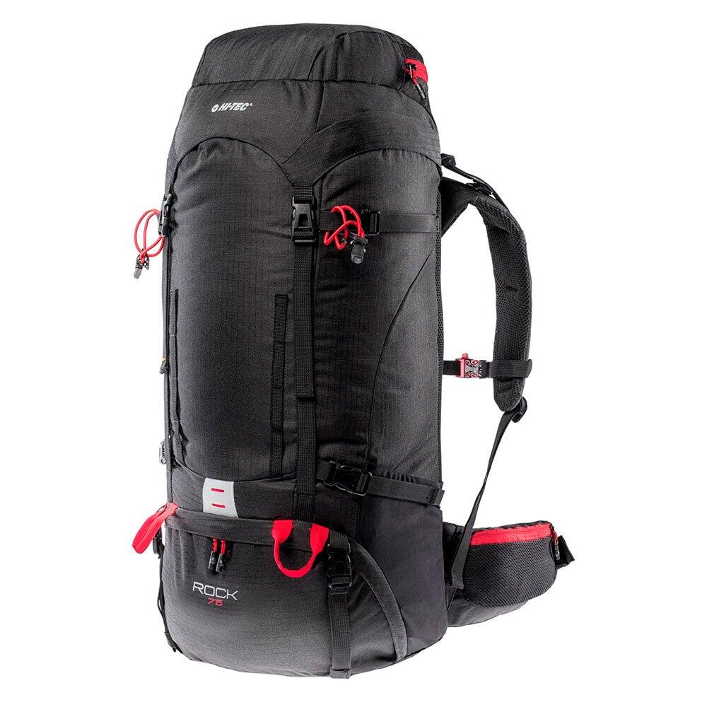 Sac À Dos De Randonnée ROCK (Noir / Rouge Vif) 4/4