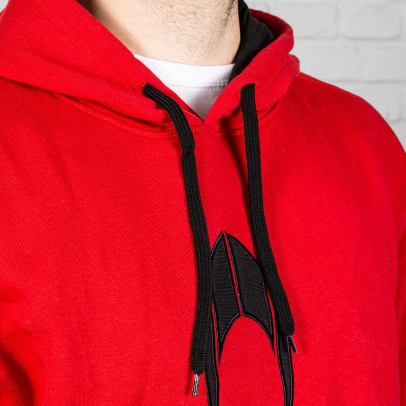 Hoodie Ho Soccer Vermelho 3/4