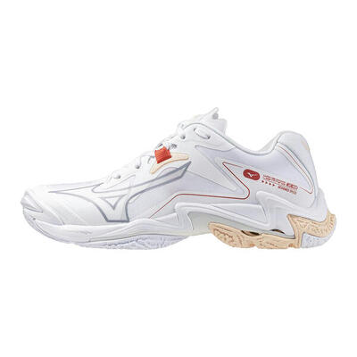 Zapatillas voleibol Mujer Mizuno Wave Lightning Z8 Blanco