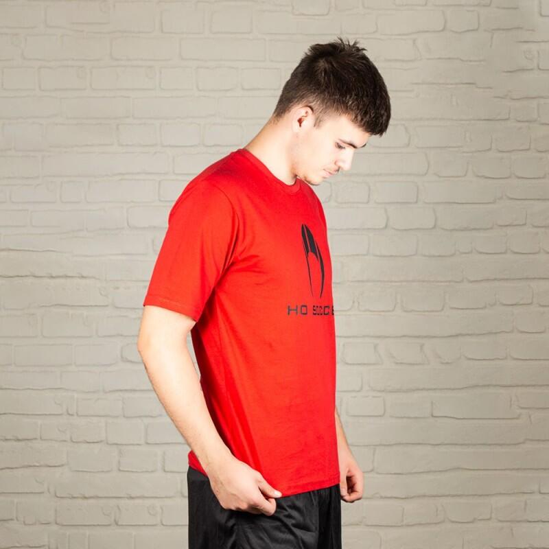 T-shirt Ho Soccer Vermelha 3/4