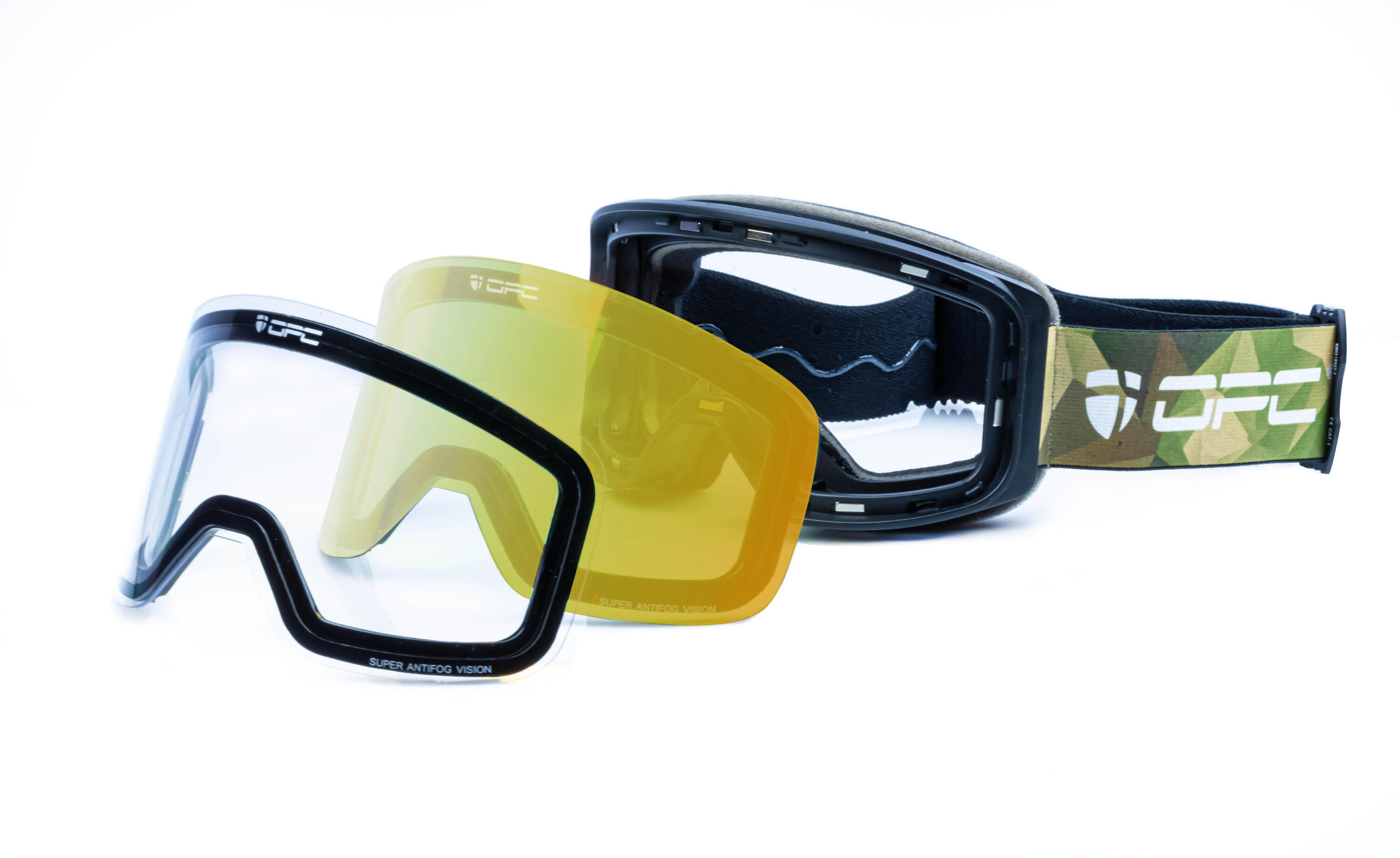 Gogle unisex z wymienną szybą OPC Advanced Laxx Magnetic szyba S2 + szyba S0 4/7