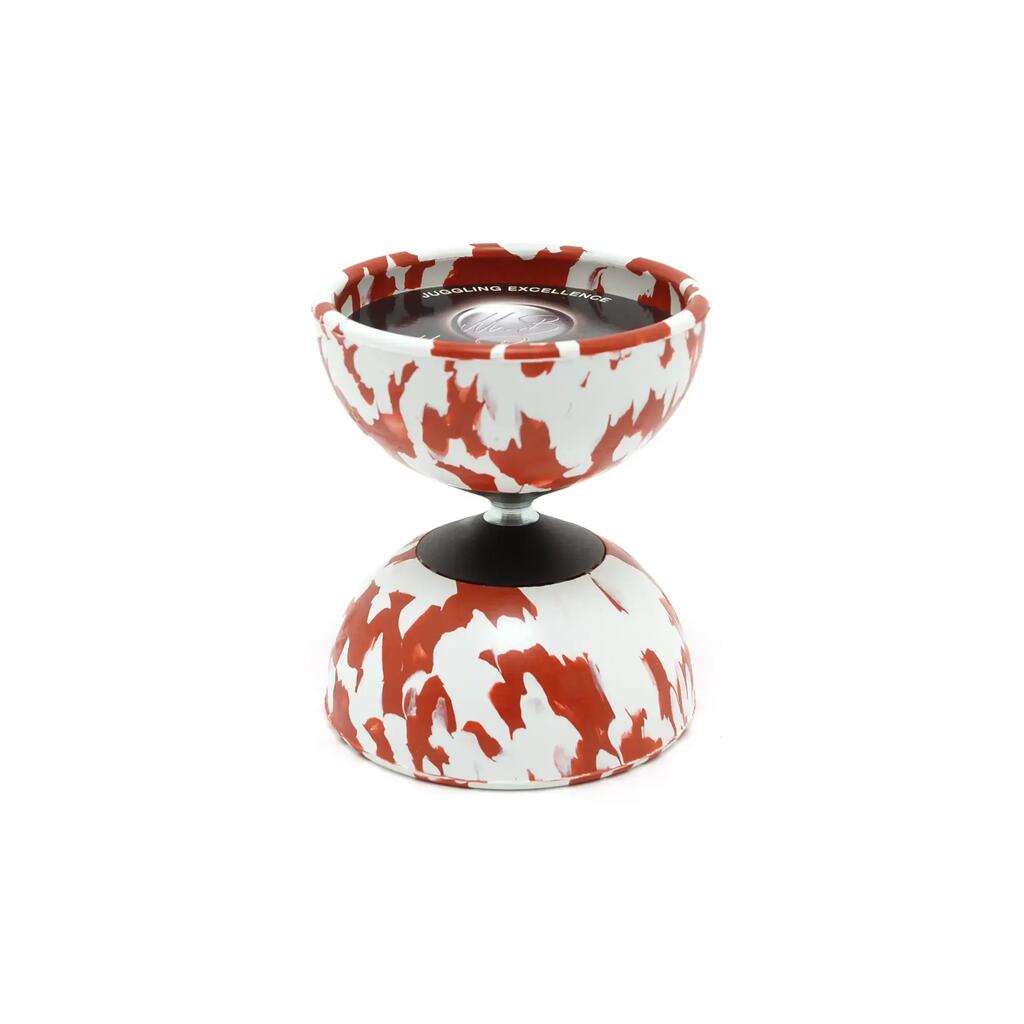 WHITE / RED