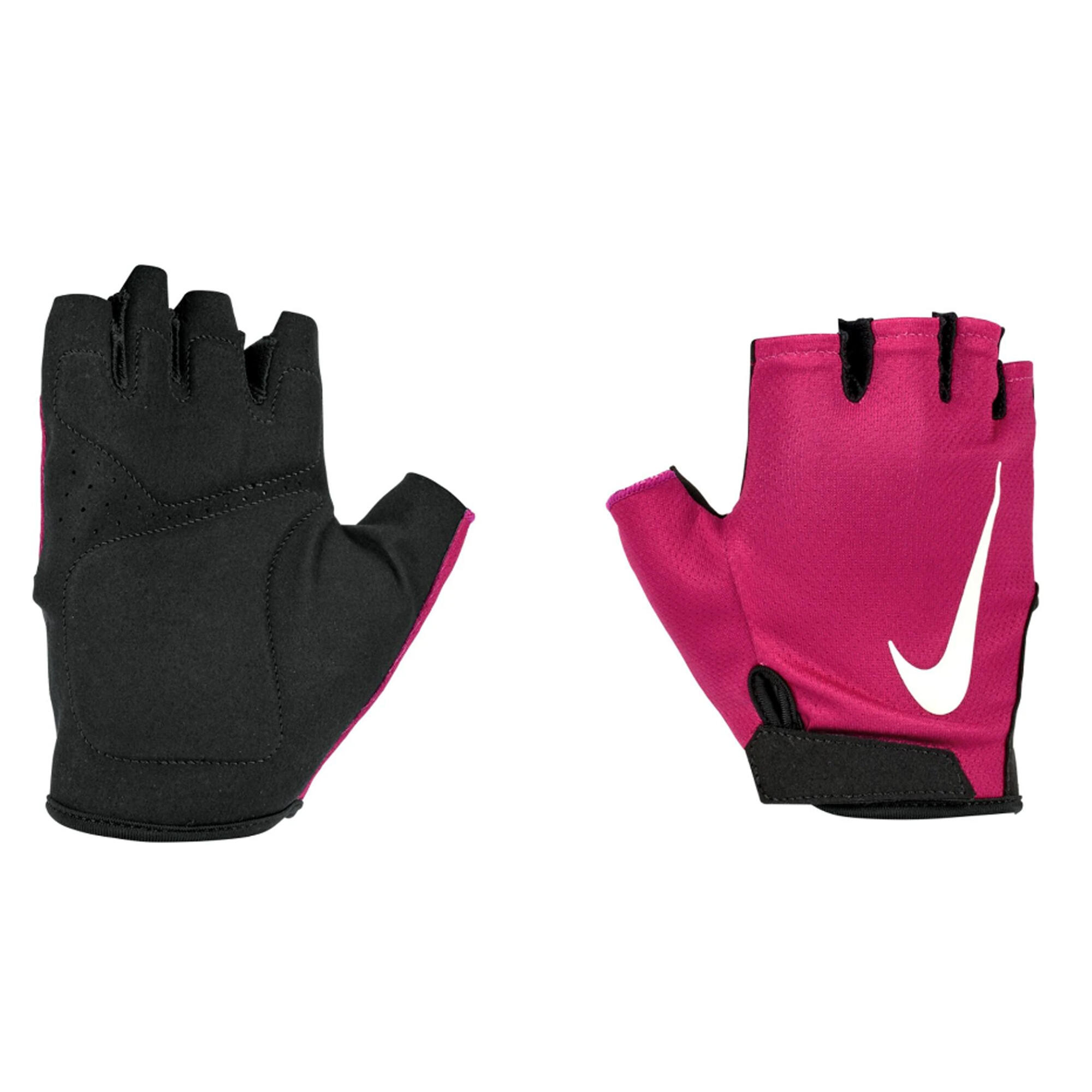 Mitaines GYM ESSENTIAL Femme (Noir / Fuchsia) 3/4