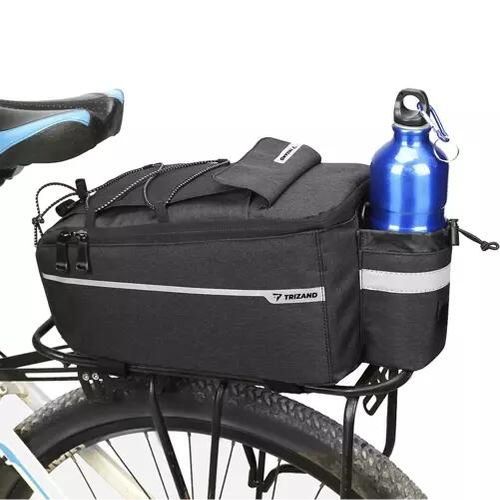 Sacoche Thermique pour Vélo - 9 Litres - Noir - Étanche