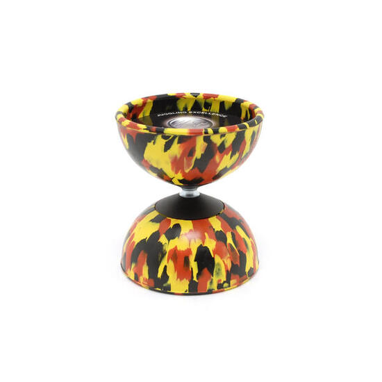 Diabolo - Mister Babache - arlequin medium (nu) Noir/rouge/jaune