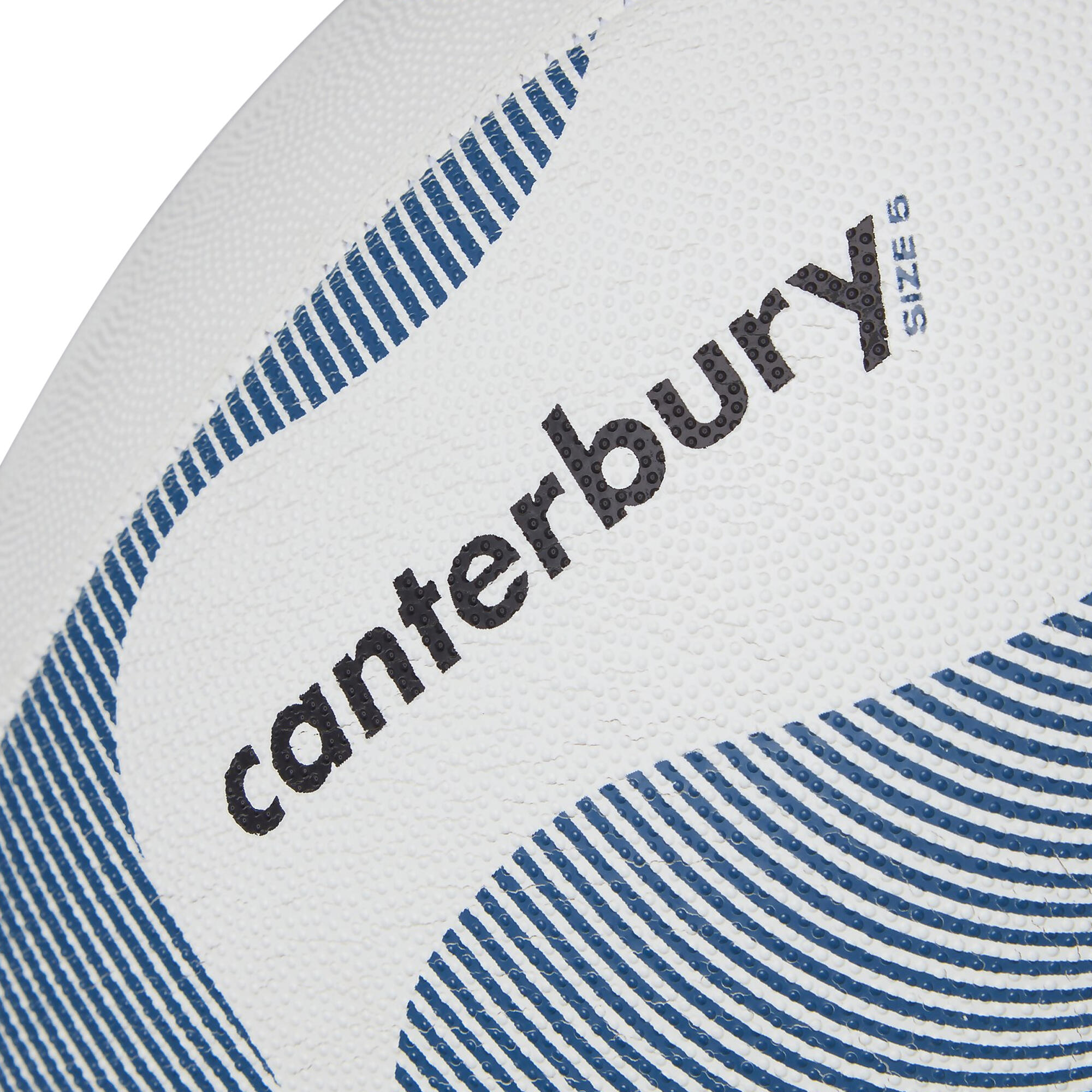 "Thrillseeker Play" RugbyBall Damen und Herren Weiß/Blau 3/4