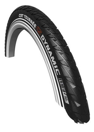 Opona Tournée Dynamic 28 X 2.00" / 50-622 Mm - Czarna Z Odblaskiem