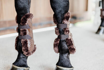 Offene Gamaschen vegan Kentucky Bamboo Elastic