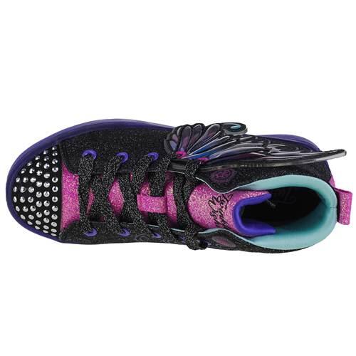 SKECHERS TWI-LITES 2.0 TWINKLE WISHES Zapatillas deportivas (314350L-BKMT) 3/4