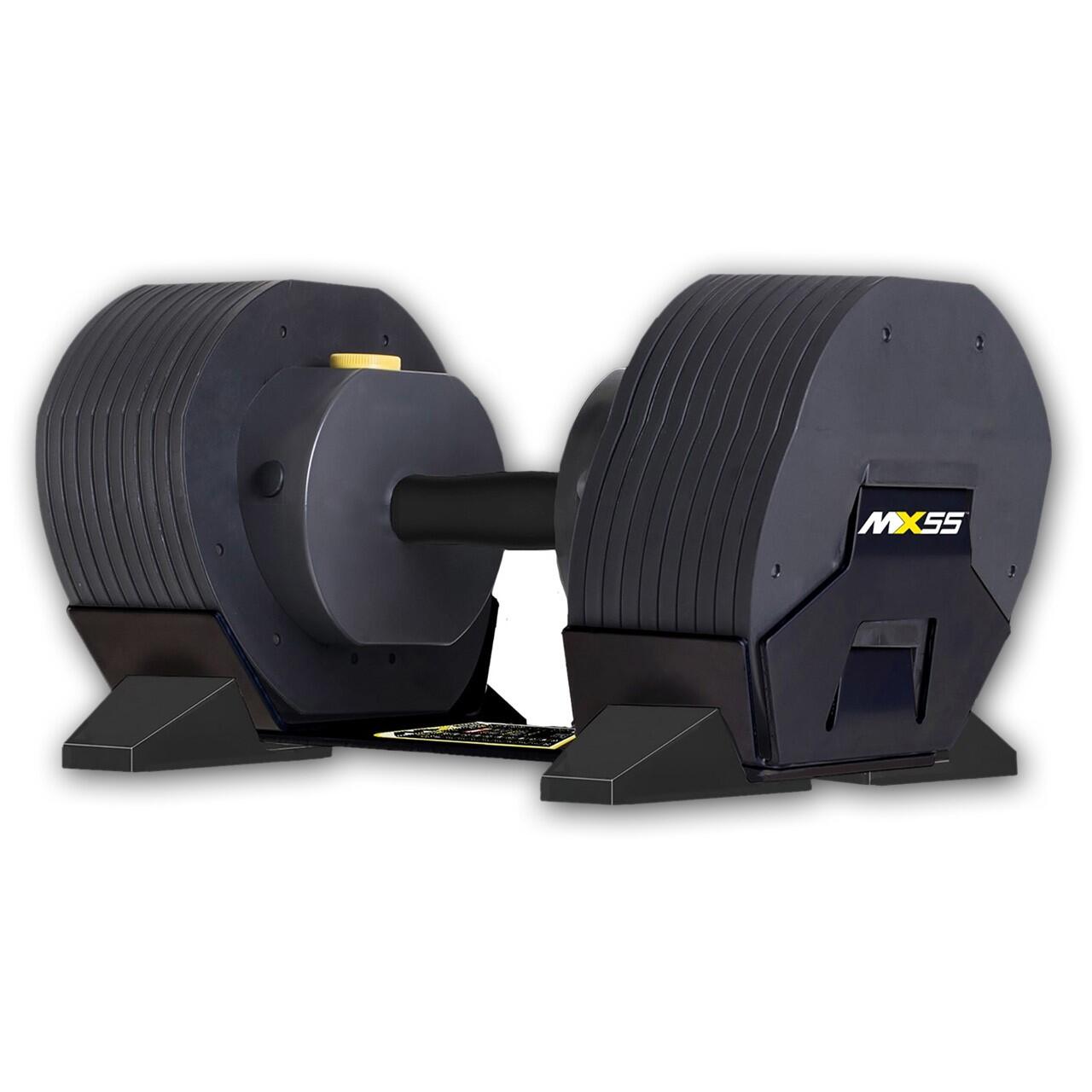 MX SELECT MX Select MX55 Adjustable Dumbbell 4.5–24.9 kg Black