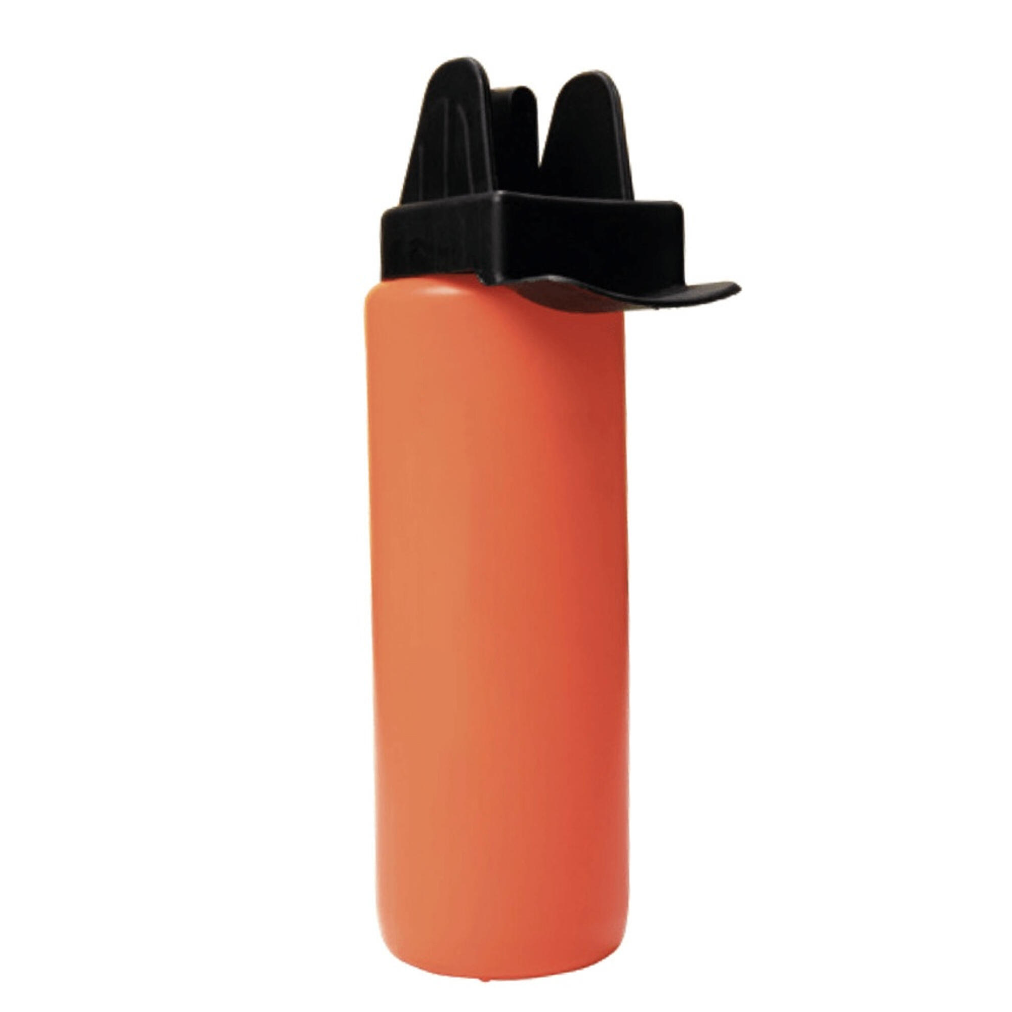Wasserflasche "Pro" Damen und Herren Orange/Schwarz 2/3