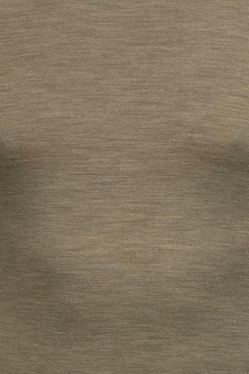 Maglia termica uomo Smartwool Classic Merino Base Layer Crew khaki M 3/3