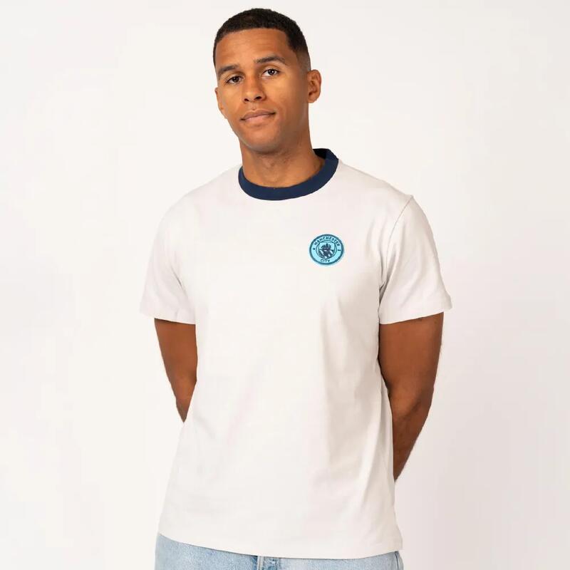 Manchester City logo t-shirt Heren