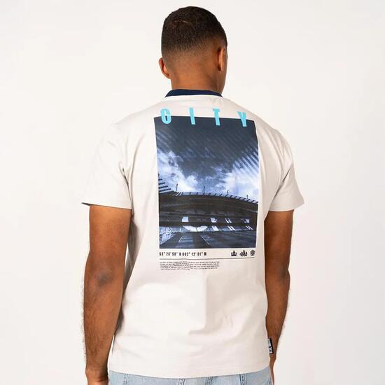 T-shirt con logo Manchester City da uomo