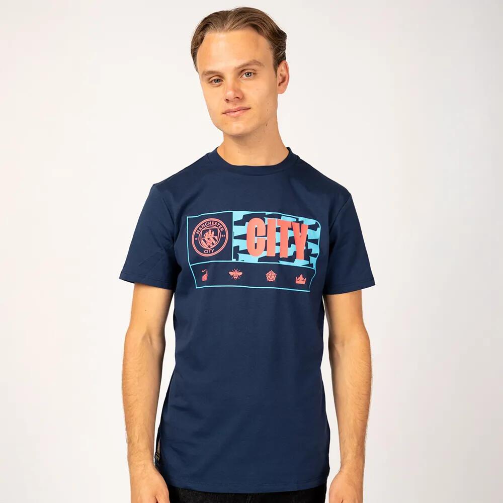 MANCHESTER CITY Pánské tričko s logem Man City pro dospělé
