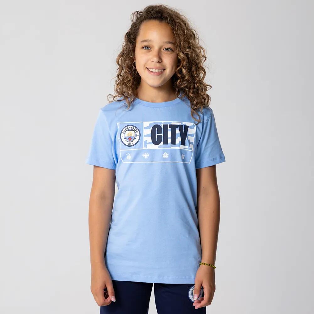 Koszulka dziecięca Man City jasnoniebieska