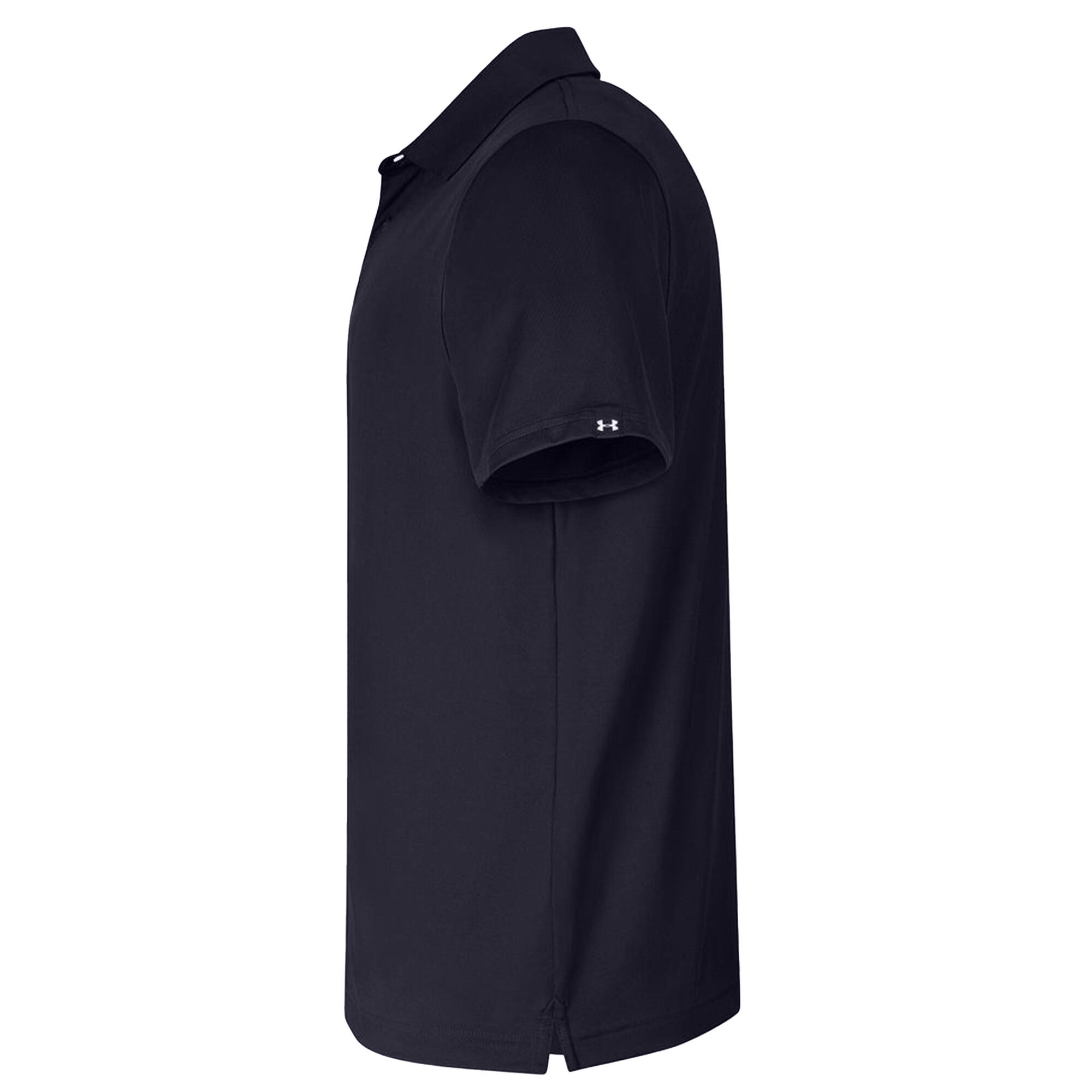 Maglietta Polo Uomo Under Armour T2G Nero 3/4