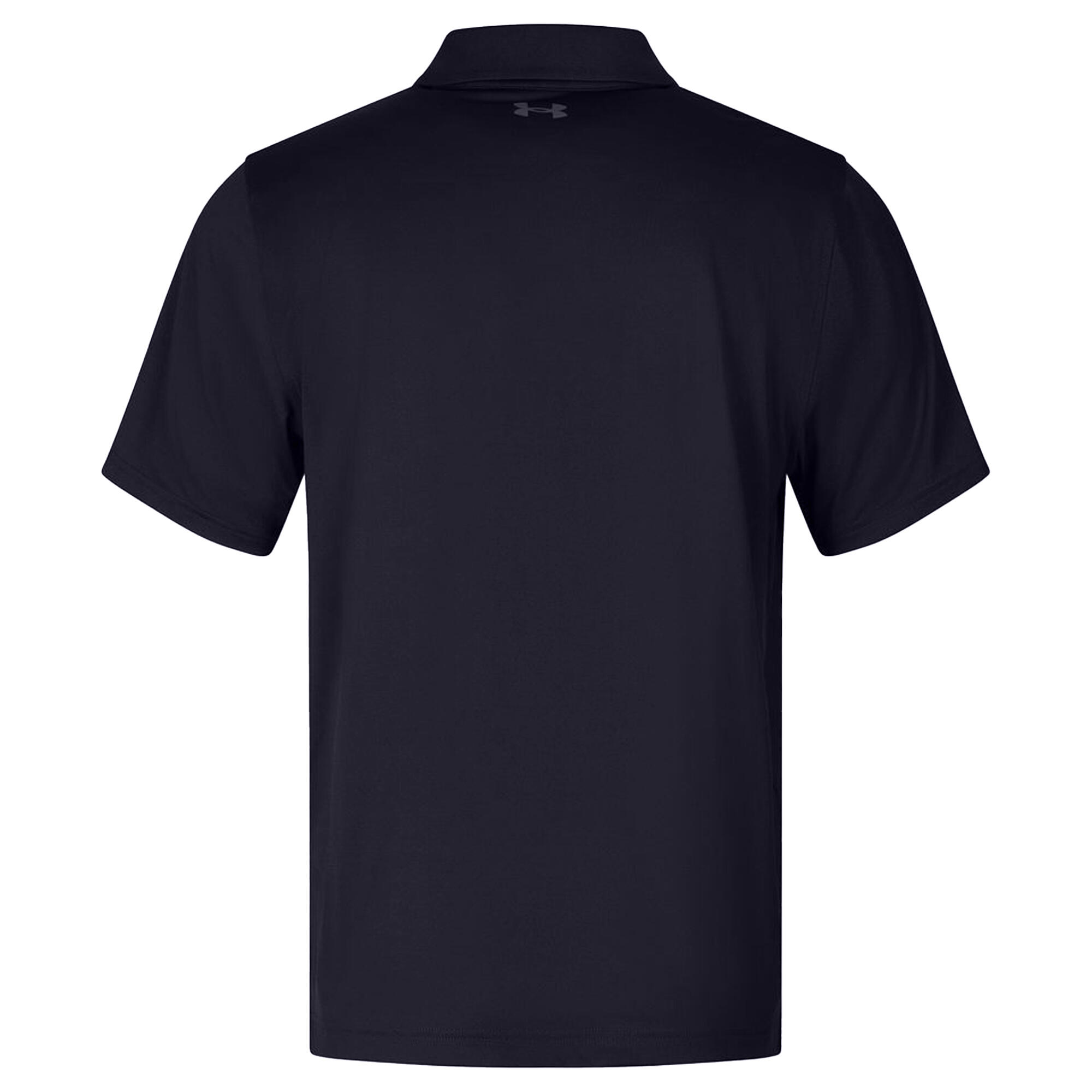 Maglietta Polo Uomo Under Armour T2G Nero 2/4