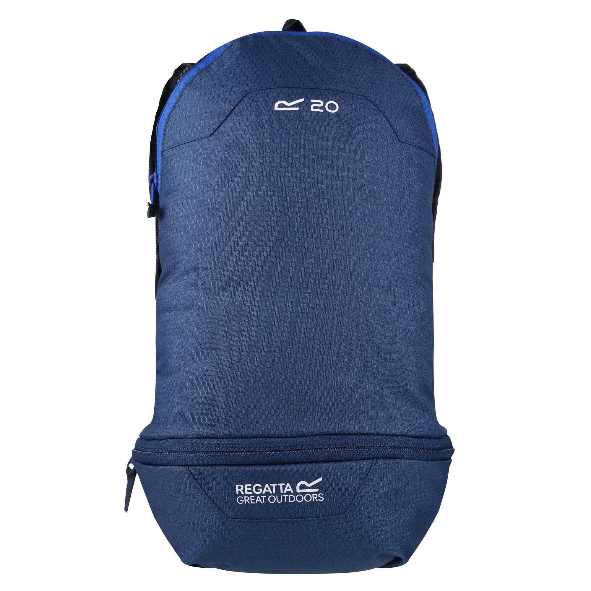 Packaway Hippack Backpack (Dark Denim/Nautical Blue) REGATTA