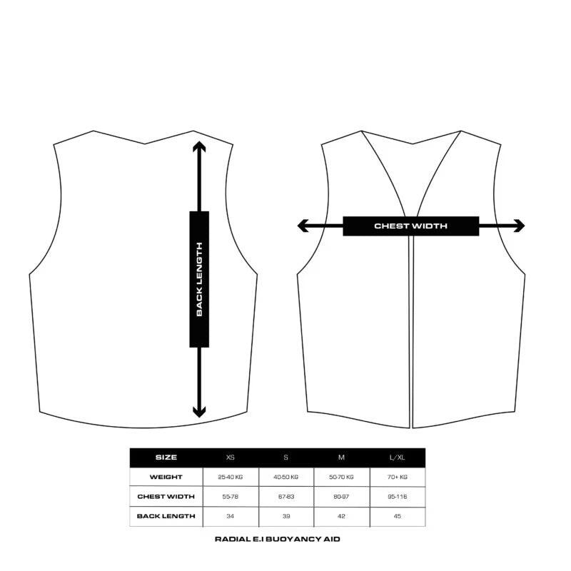 BALTIC Radial E.I. 50N reddingsvest Olijfgroen 3/7