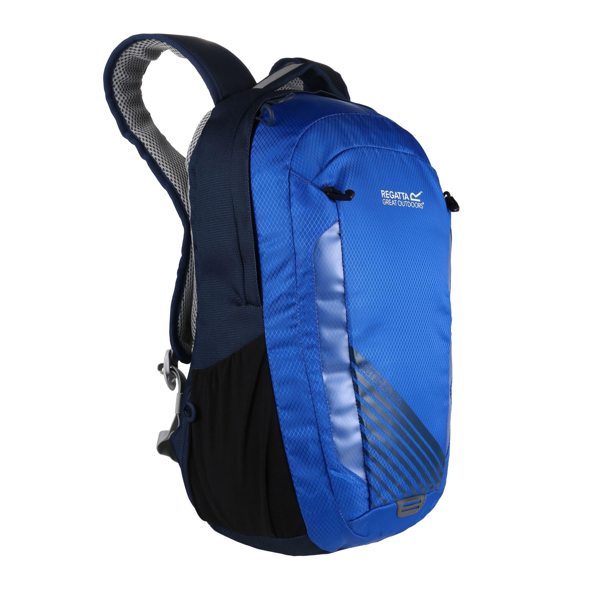 Rucksack "Britedale", Logo, 20L Damen und Herren Königsblau 3/5