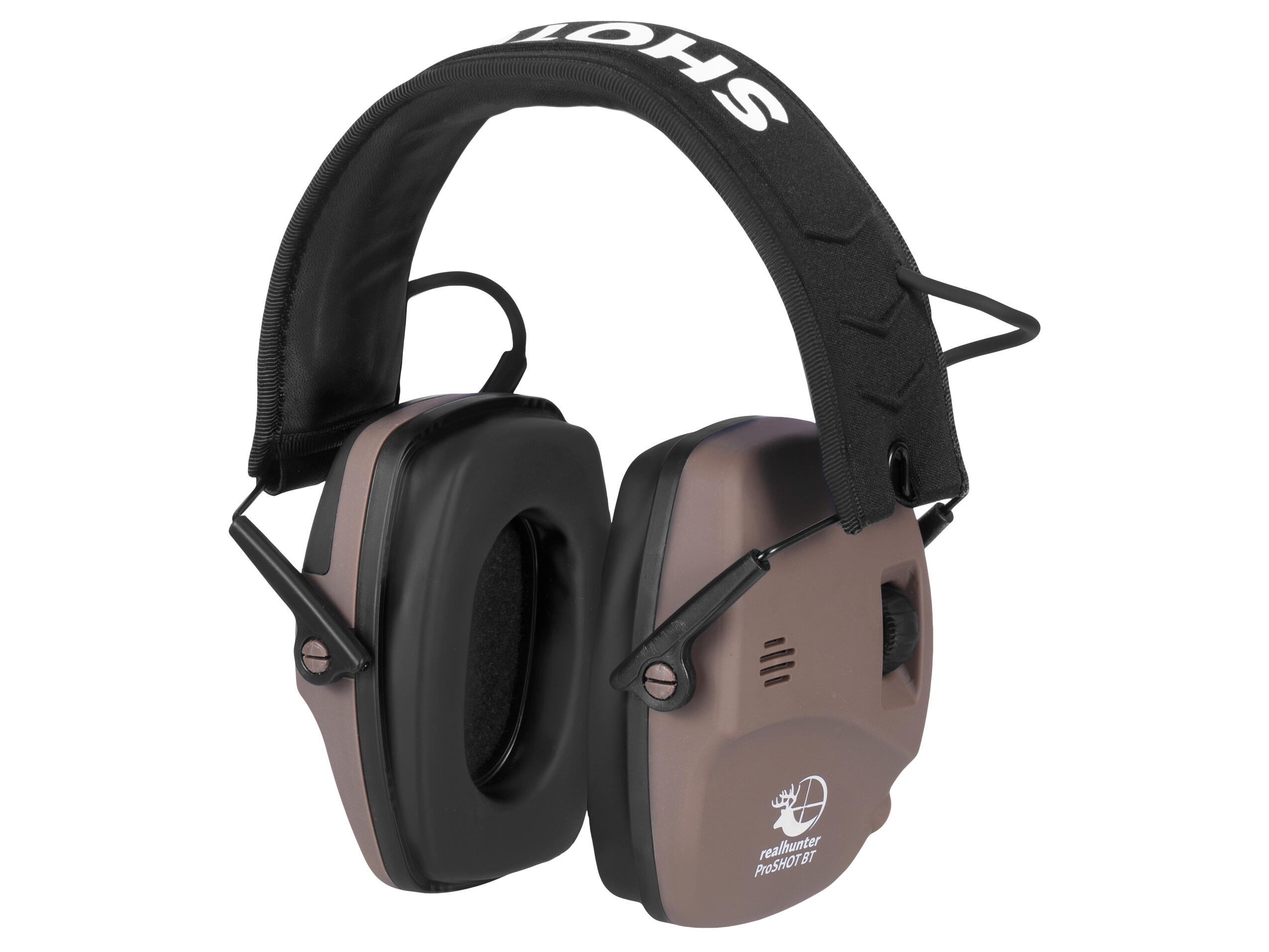 Słuchawki RealHunter Active ProSHOT BT brązowe 2/7