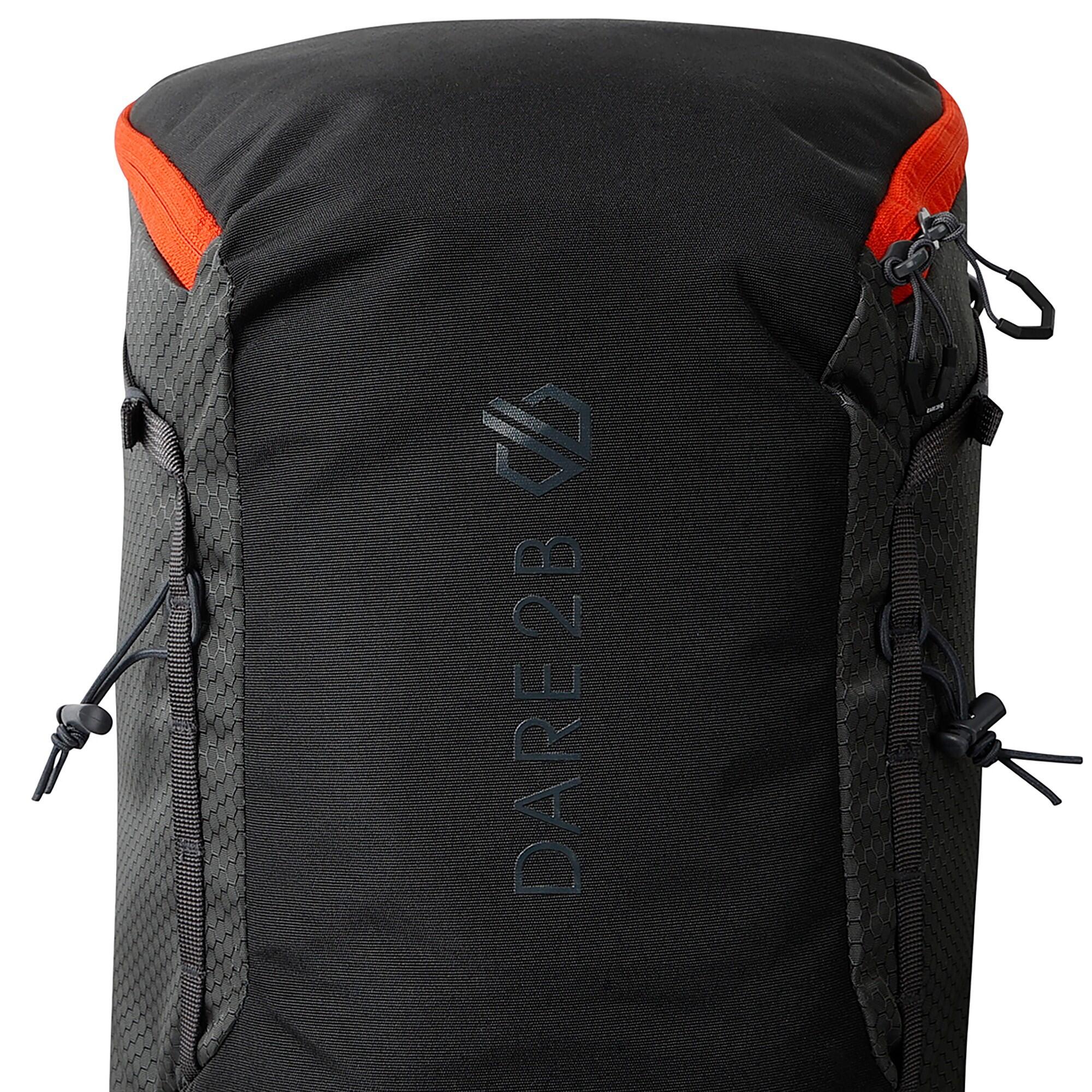 Rucksack "Torrek", 25L Damen und Herren Schwarz/Ebenholz 4/5