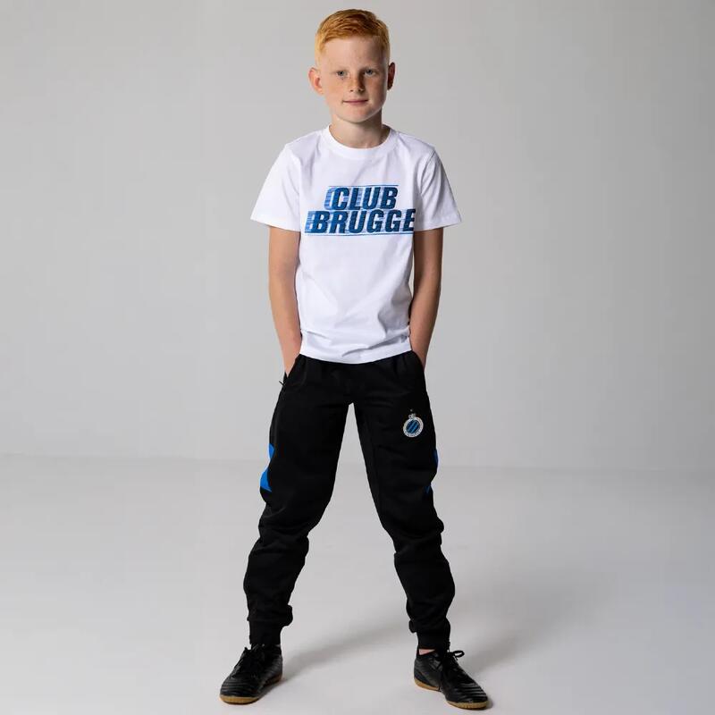T-shirt Club Brugge pour enfants - Blanc