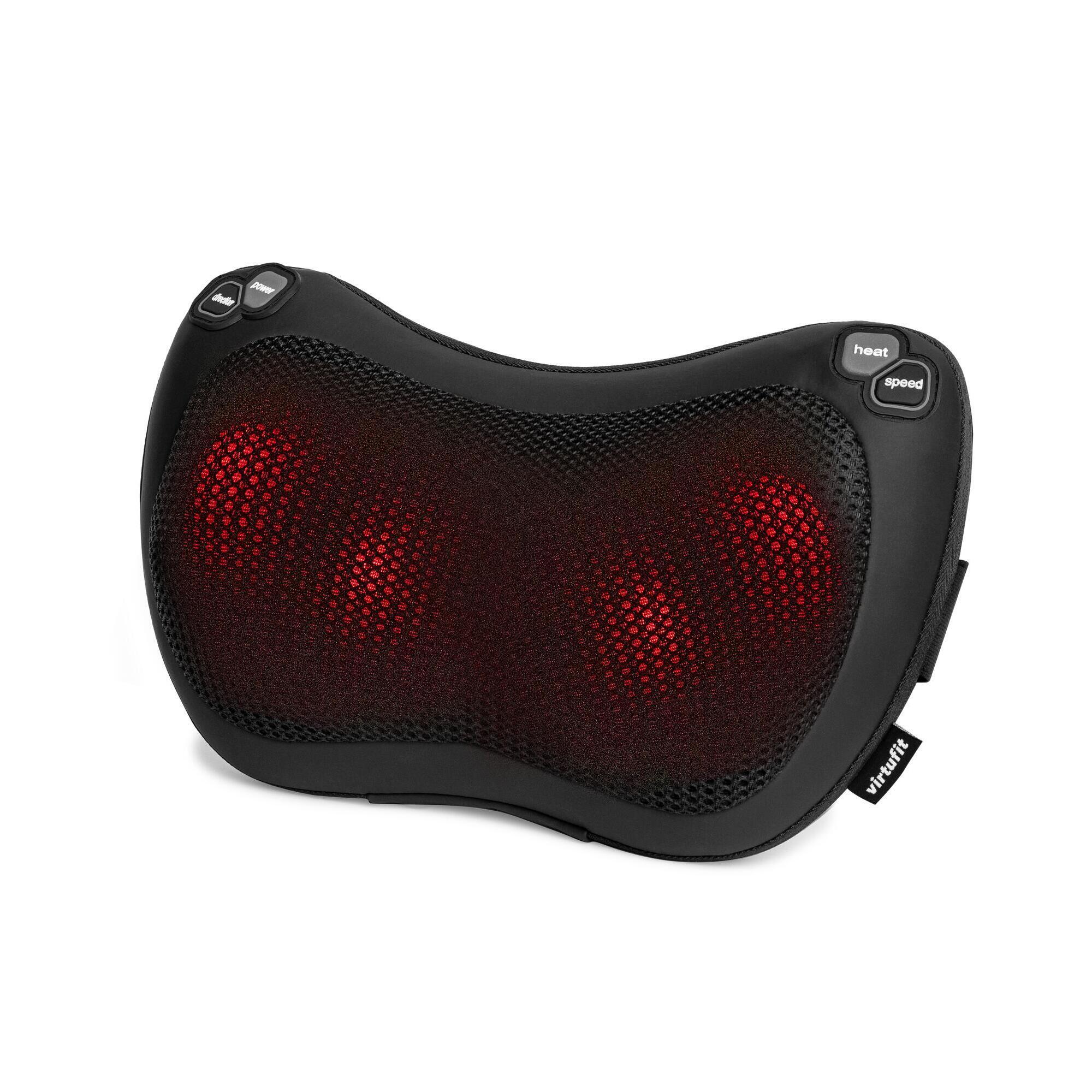 Virtufit - Coussin De Massage Sans Fil Pro - Avec Fonction Chauffante - Appareil De Massage - Noir - Taille Unique - Decathlon