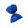 Diabolo sans roulements - Mister Babache - Prime Bleu