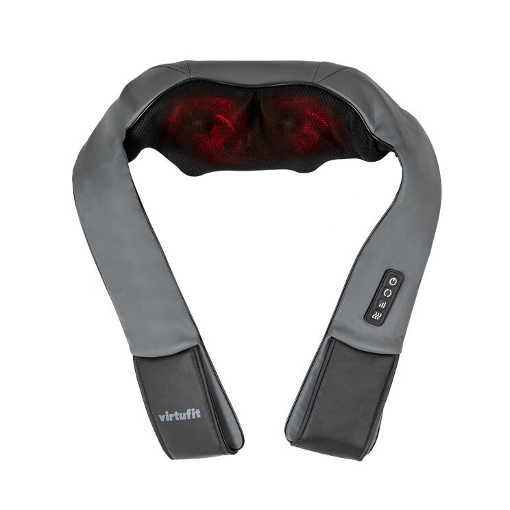 VIRTUFIT Cojín de masaje Pro - Aparato de masaje Shiatsu con función de calor - Sin cable