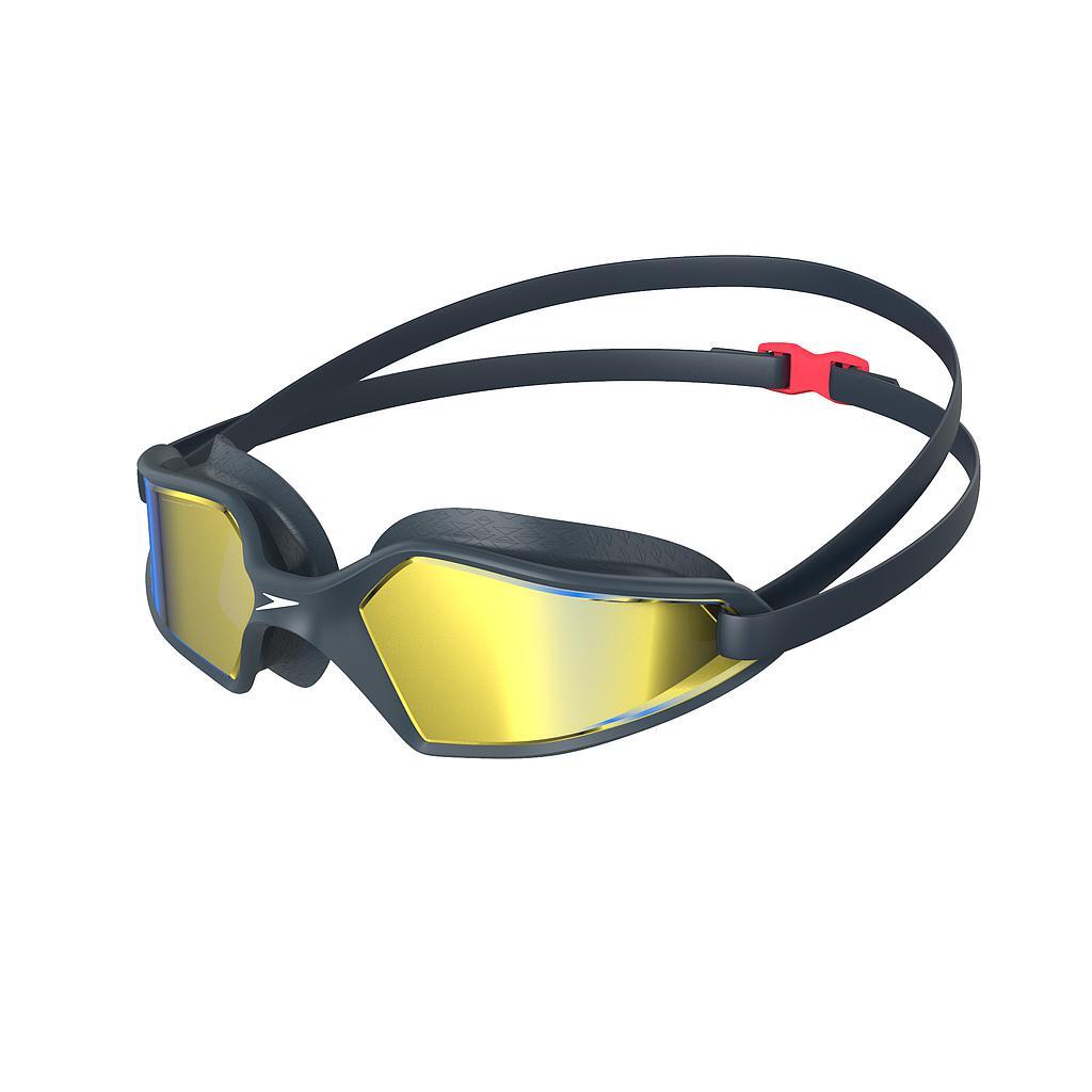 SPEEDO Unisex Adult Hydropulse Mirrored Swimming Goggles (Navy/Blue)