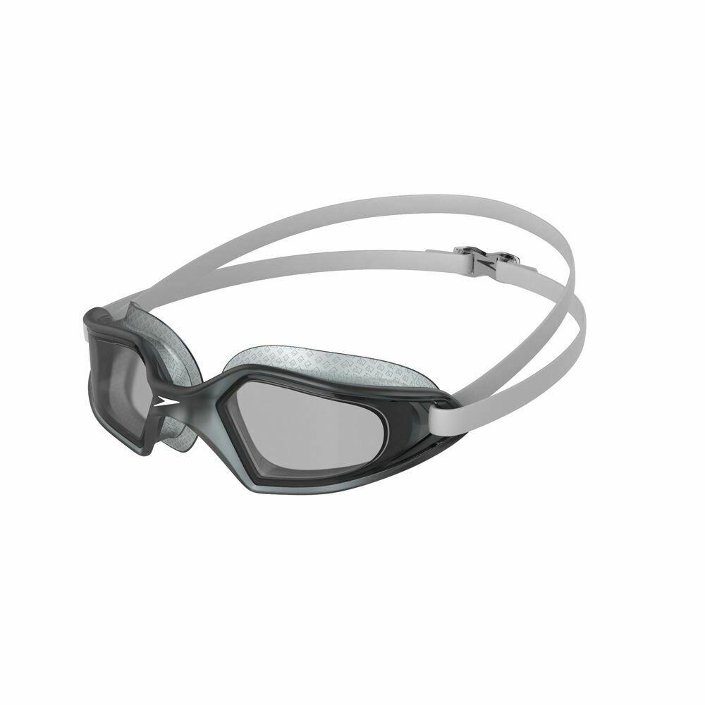 SPEEDO Unisex Adult Hydropulse Swimming Goggles (White/Grey)
