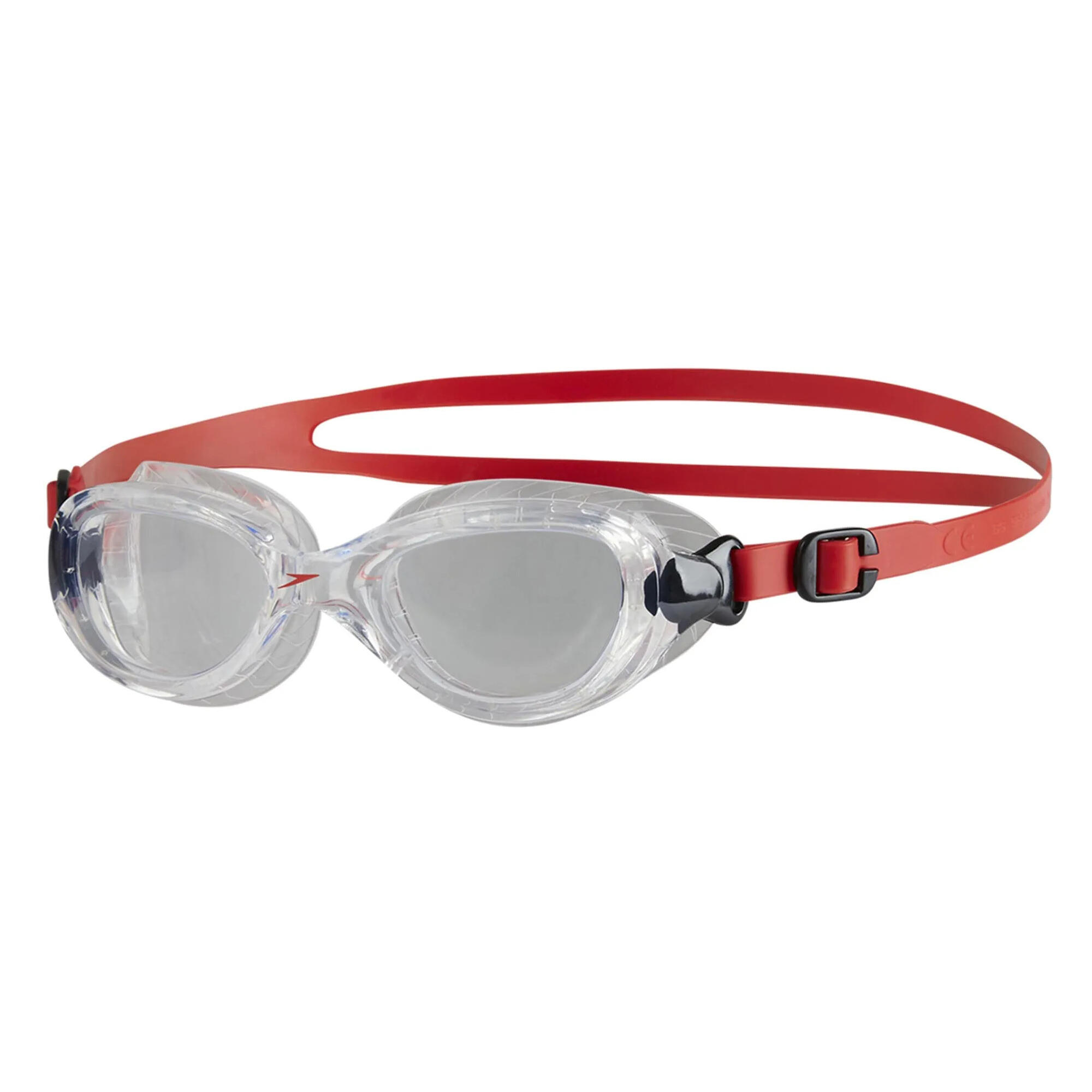 SPEEDO Childrens/Kids Futura Classic Swimming Goggles (Lava Red/Clear)