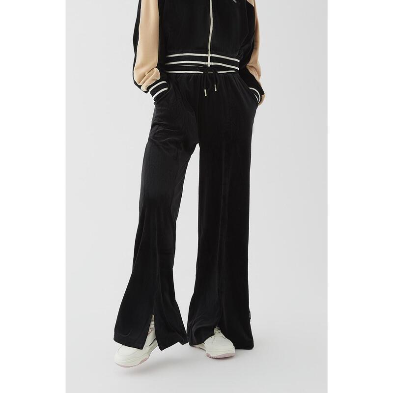 Pantalones Mujer Ellesse Velvet Track Pant Negro