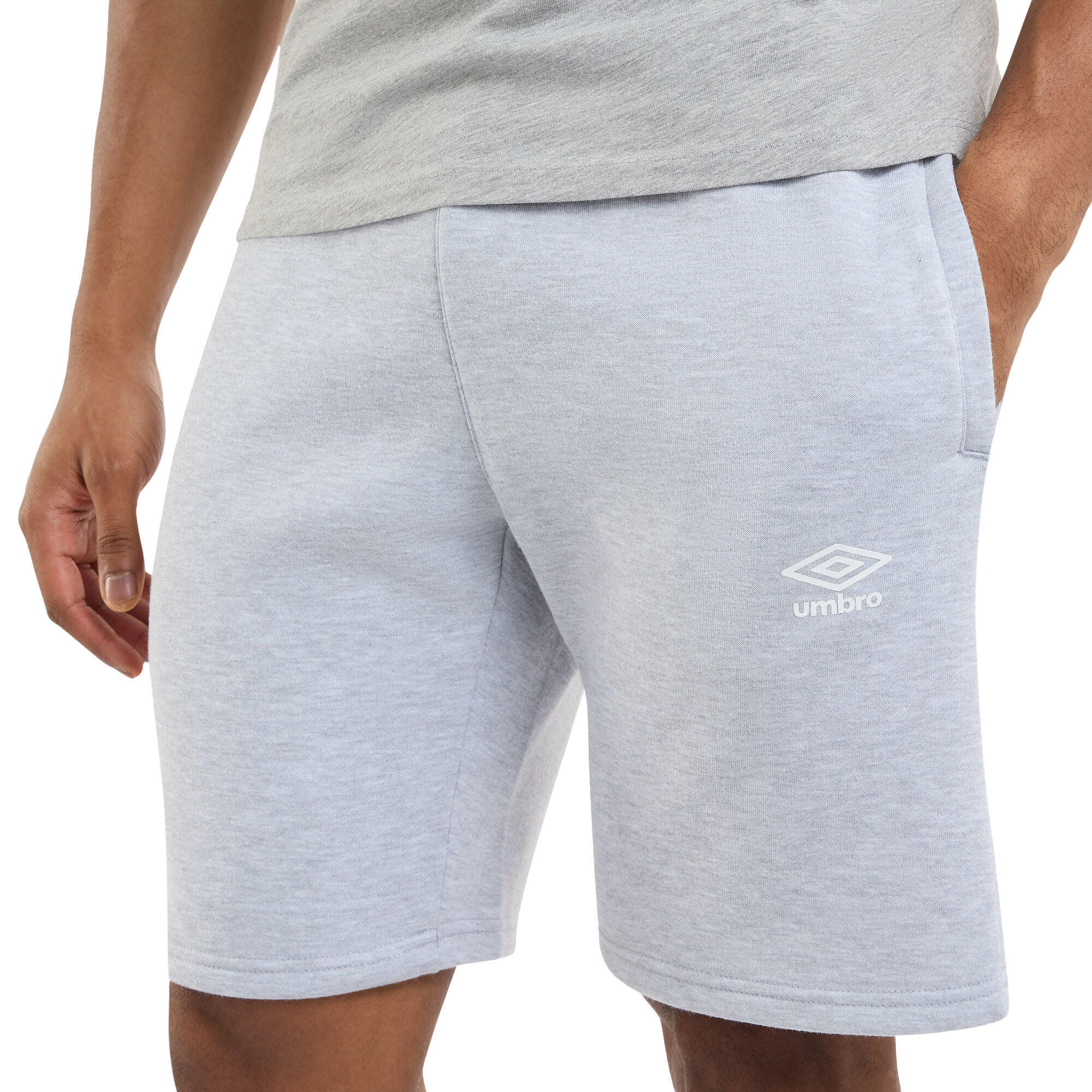 Freizeitshorts für Herren Grau meliert 3/3