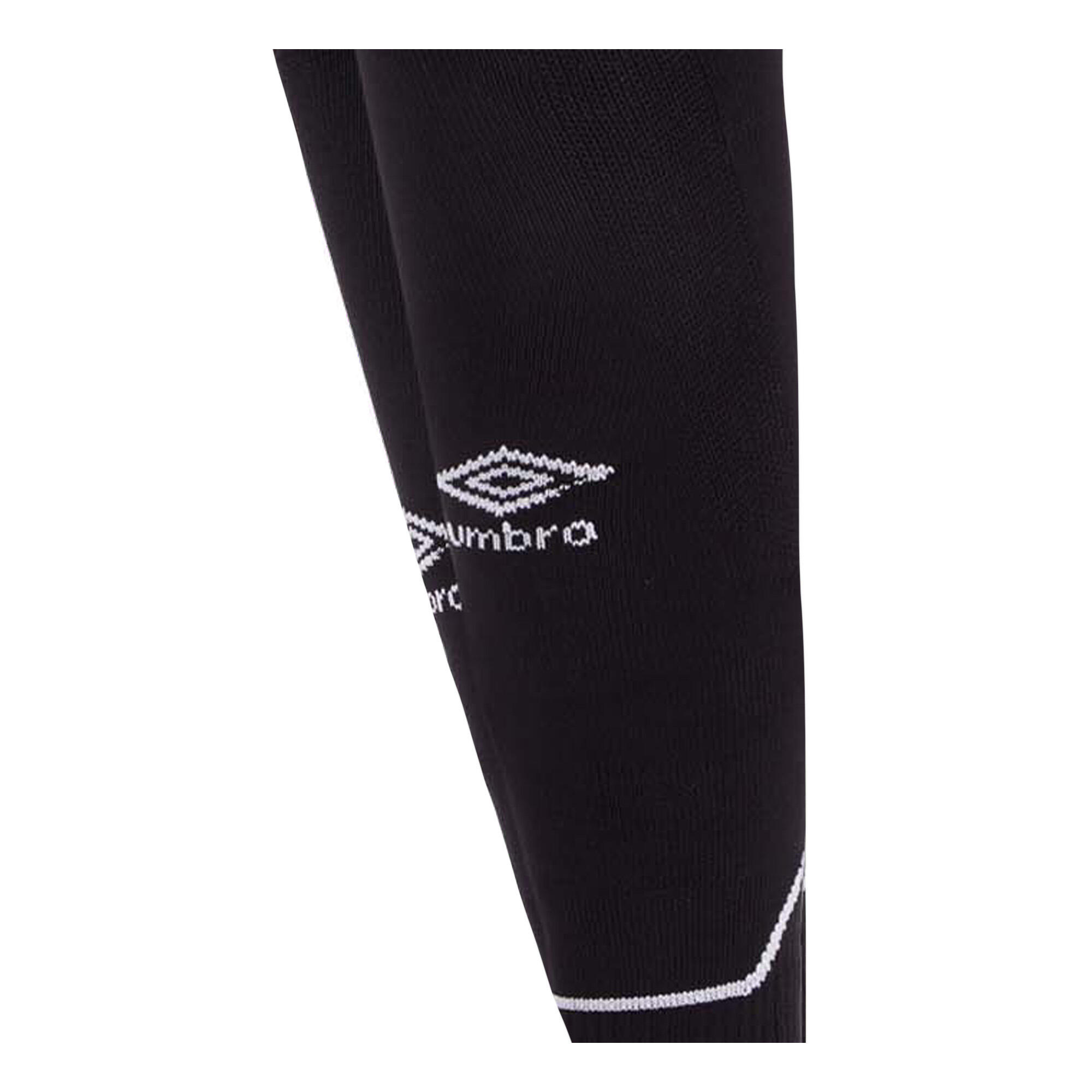 Chaussettes De Foot DIAMOND (Noir / Blanc) 3/4