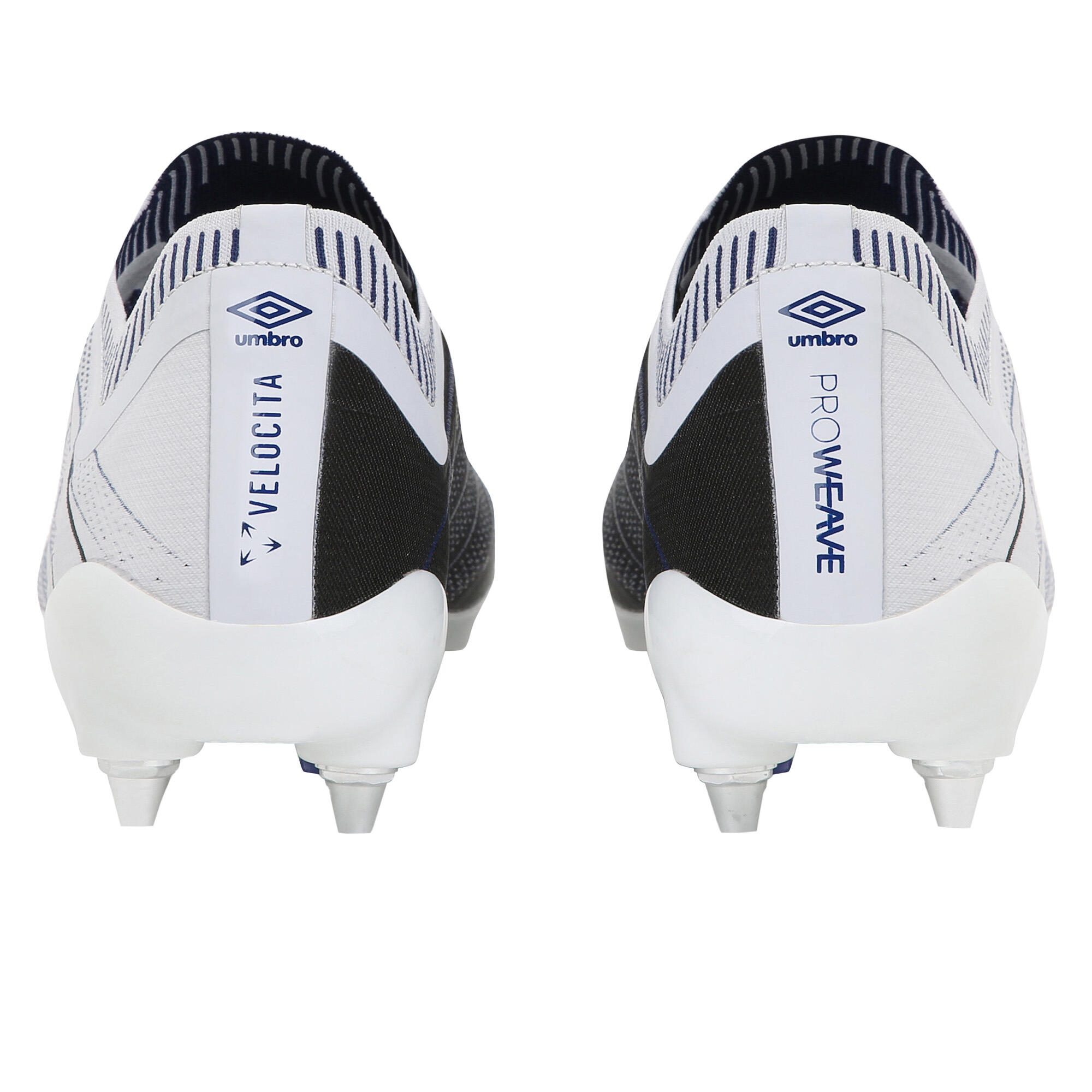 FußballStiefel "Velocita Elixir Pro" Herren Weiß/Schwarz/Königsblau 2/4