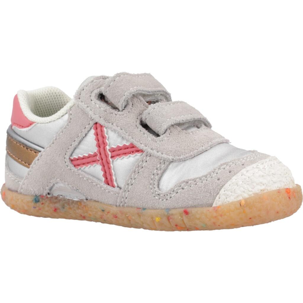 Zapatillas niño Munich Baby Goal 1595 Gris 5/5