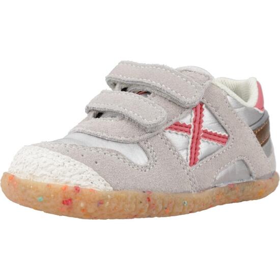 Scarpe Da Ginnastica Munich Modello Baby Goal 1595 Colore Grigio