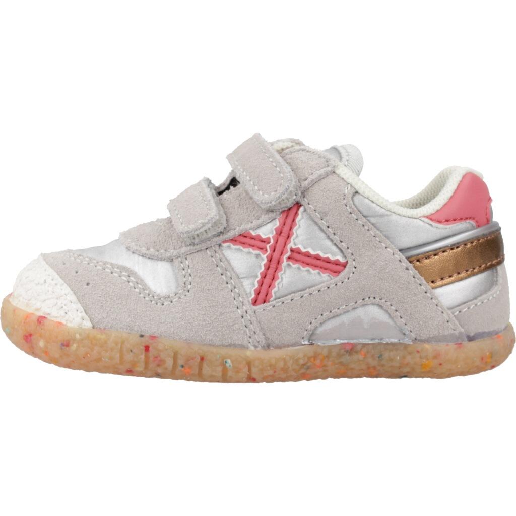 Zapatillas niño Munich Baby Goal 1595 Gris 2/5