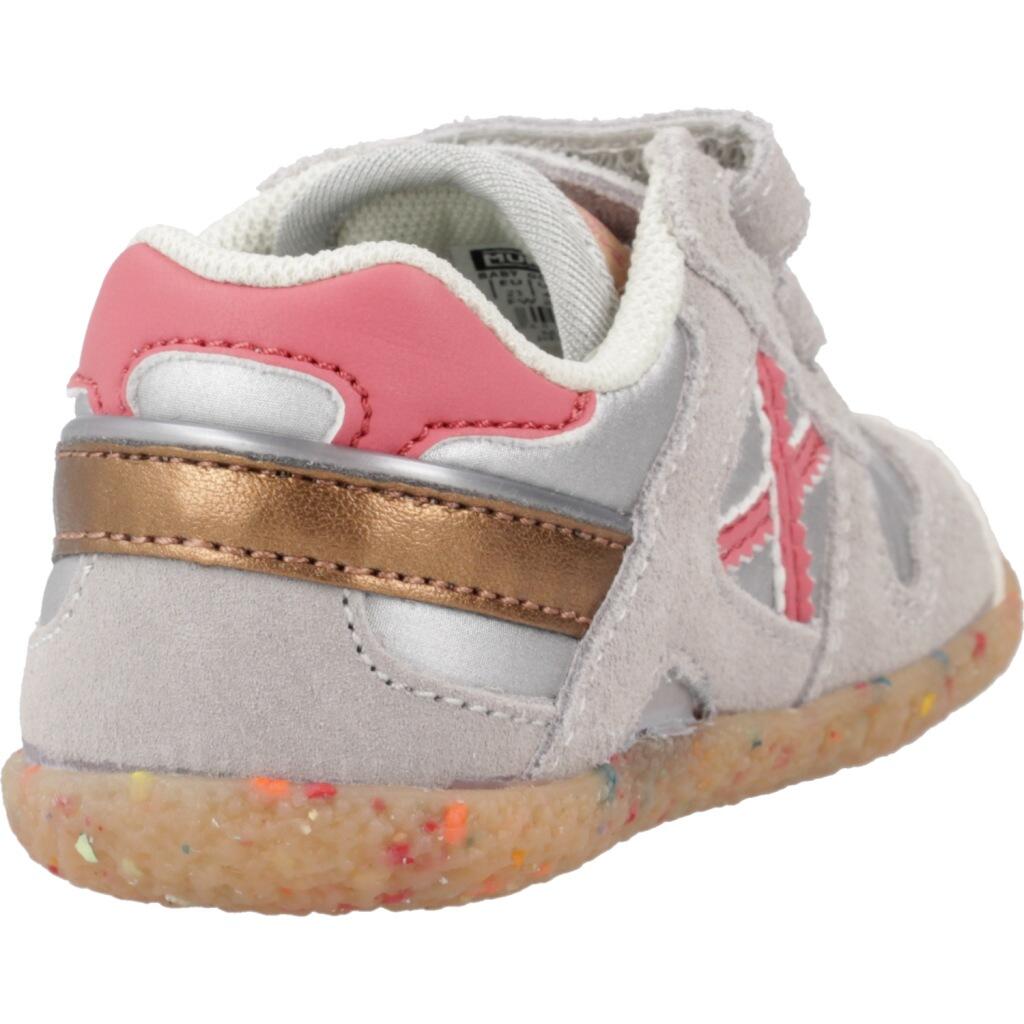 Zapatillas niño Munich Baby Goal 1595 Gris 3/5
